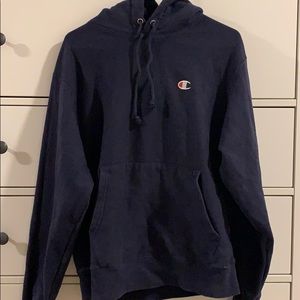 Navy Blue Champion Hoodie